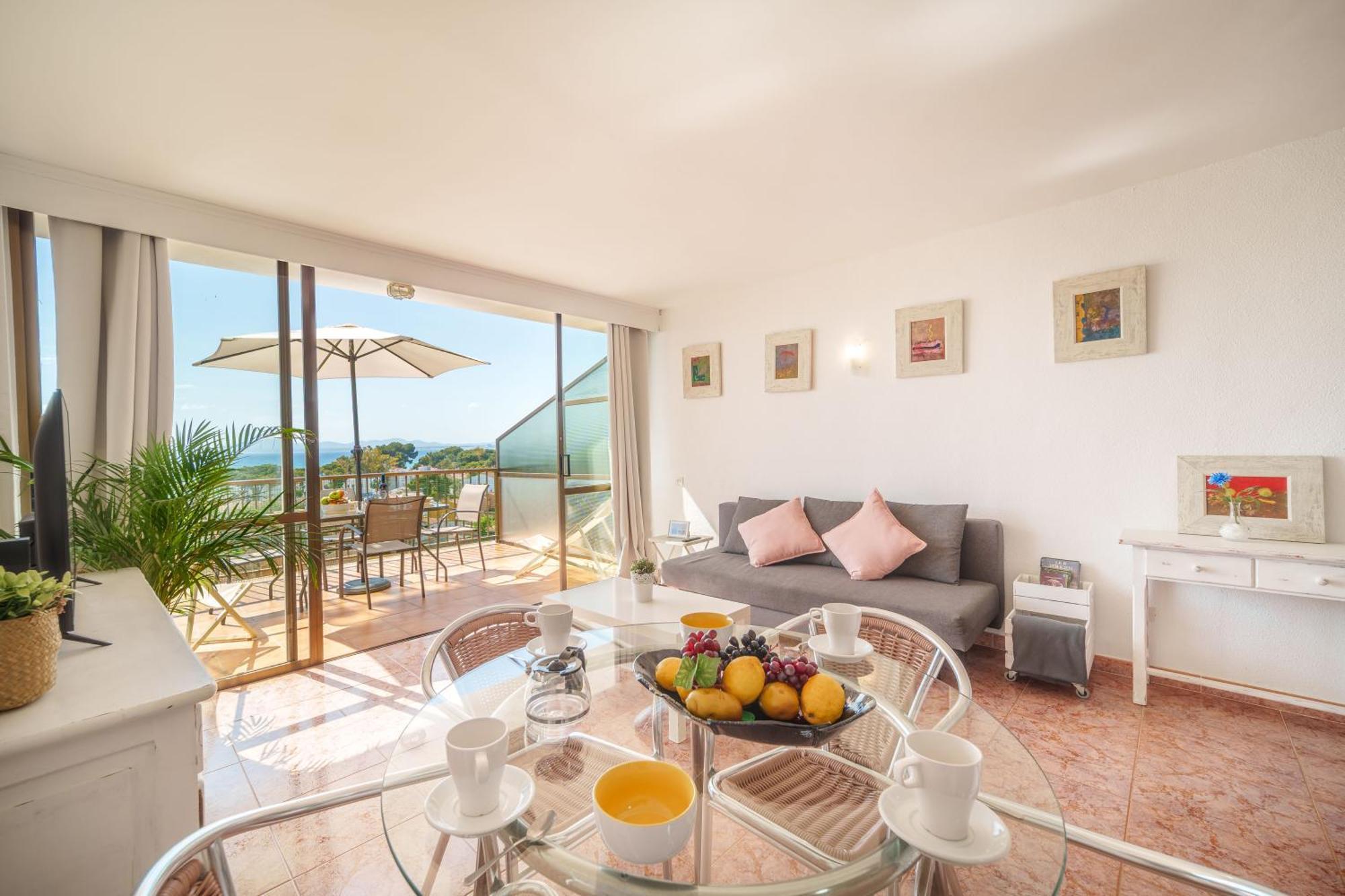Apartment The Shell Ii, Beach Views And Pool Alcudia  Ngoại thất bức ảnh
